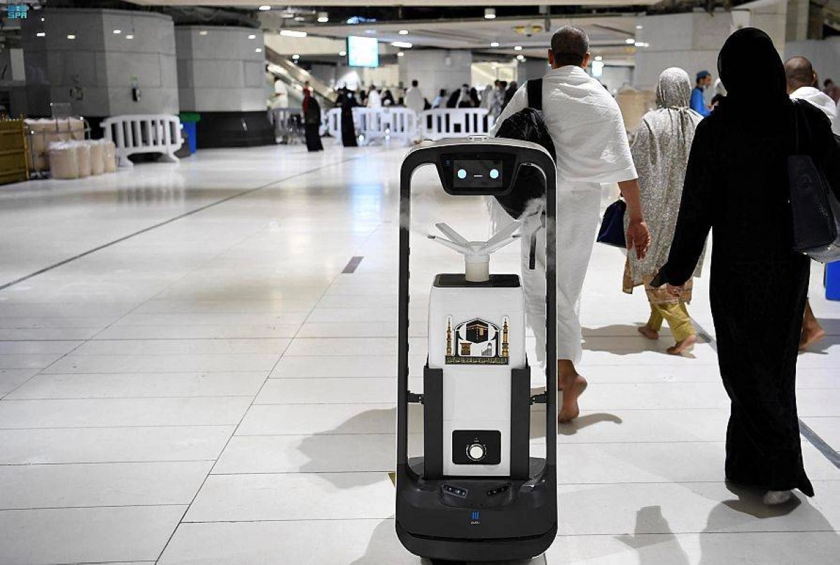 استخدام الذكاء الاصطناعي في التنظيم والتعقيم (مكة)