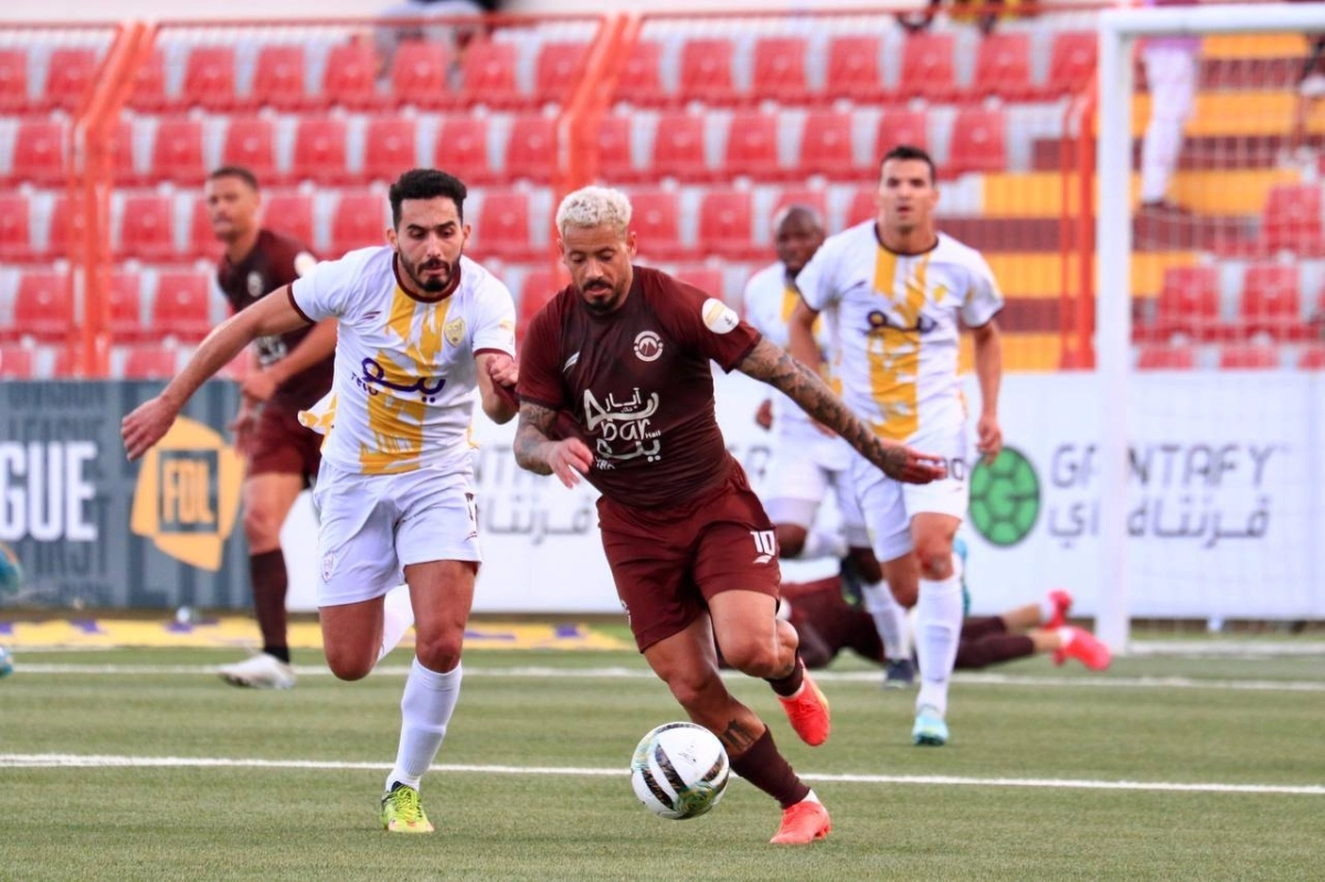 من لقاء أحد والجبلين في الجولة السابقة