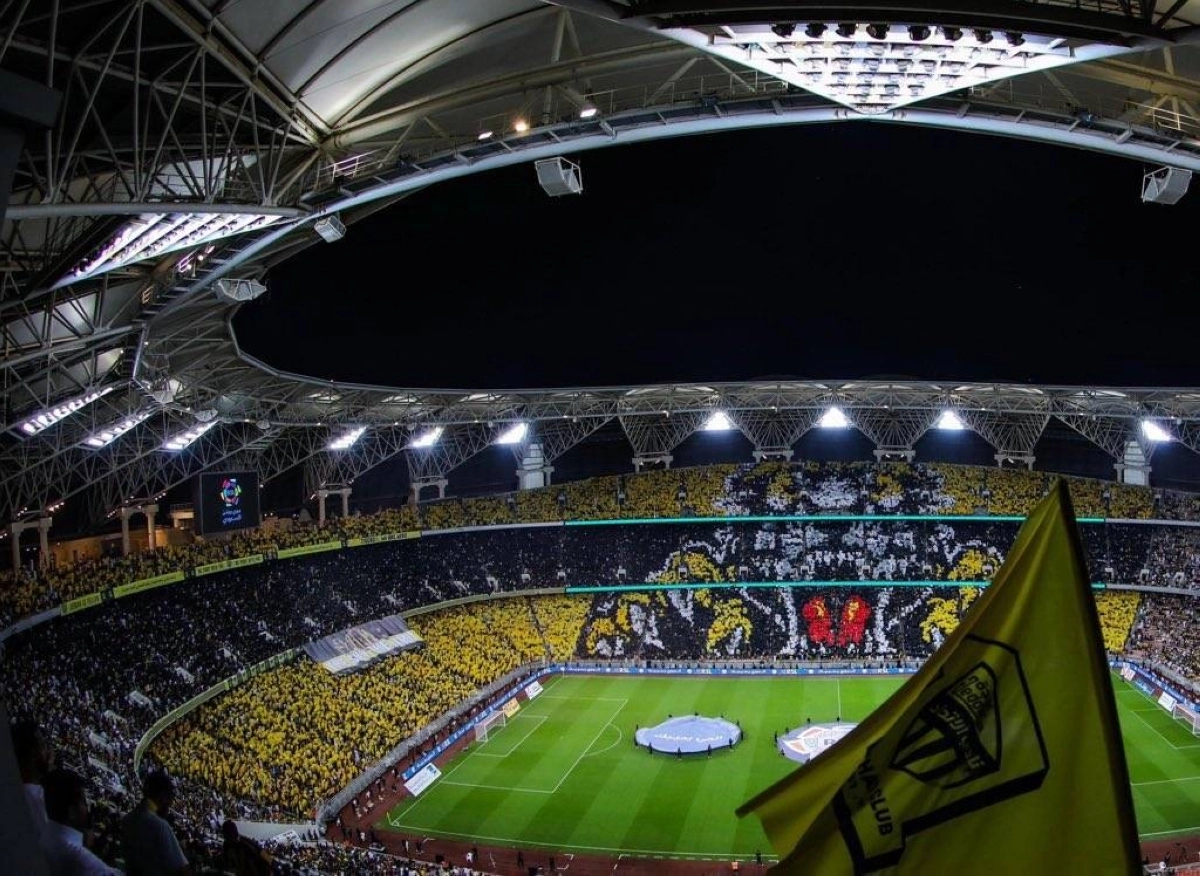 

جمهور الاتحاد في ملعب الجوهرة