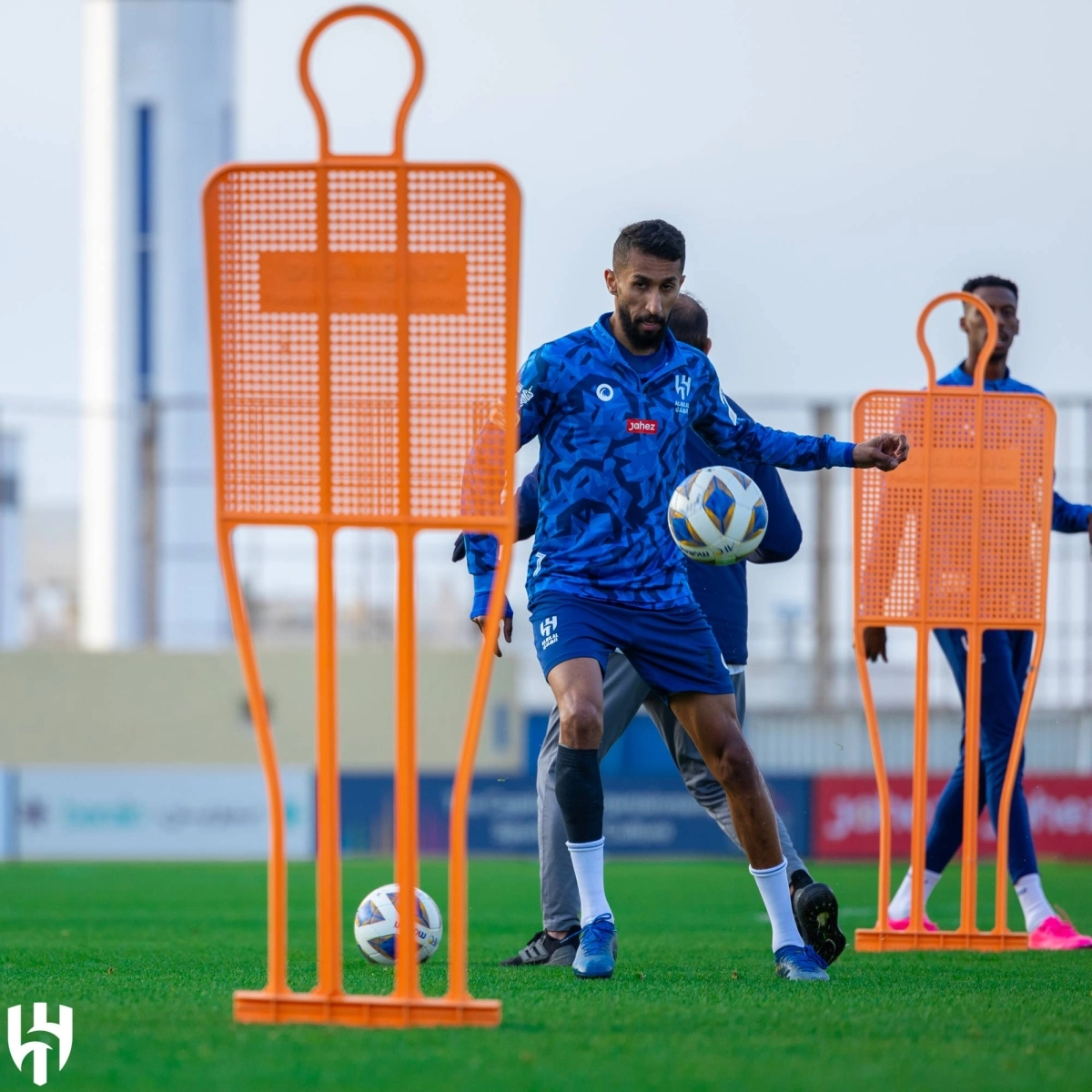 

سلمان الفرج بعد دخوله التدريبات الجماعية