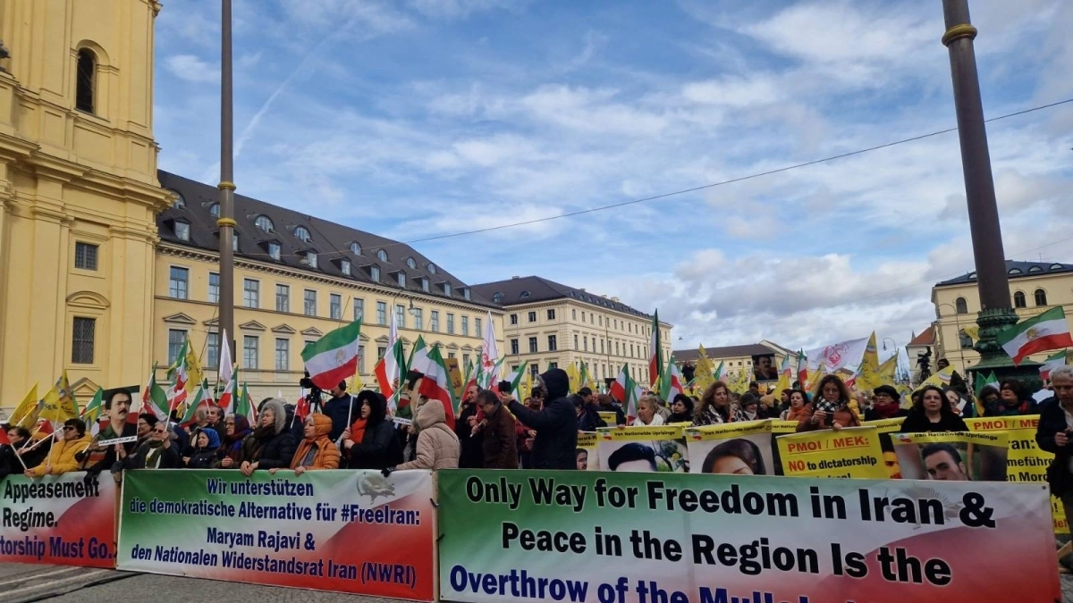 تظاهرة أمام مؤتمر الأمن في ألمانيا