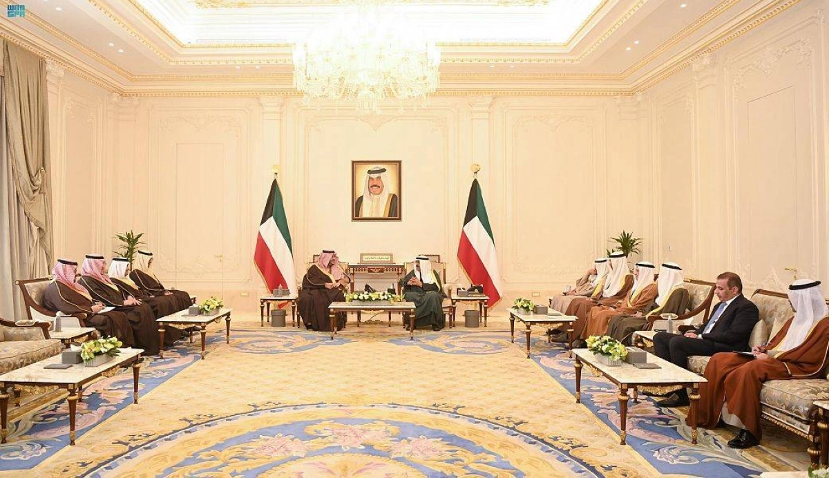 

لقاء الوفدين السعودي والكويتي