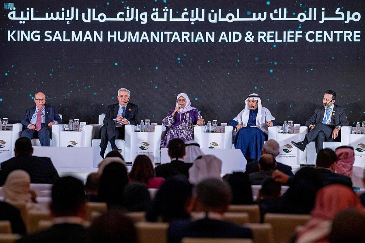 

إحدى جلسات منتدى الرياض الإنساني