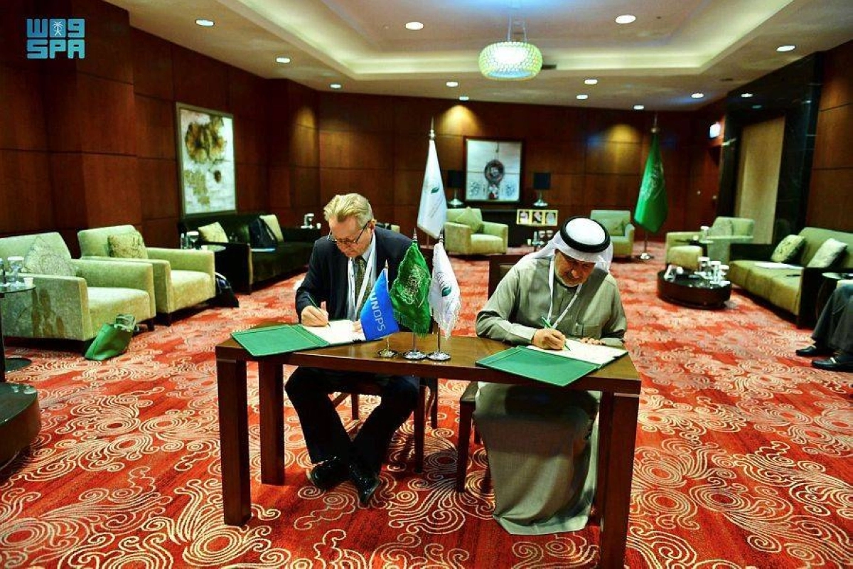 

اتفاقية مع مكتب الأمم المتحدة لخدمة المشاريع