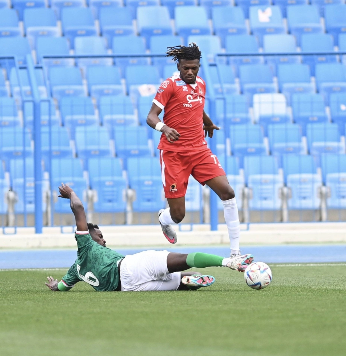 

من مباراة الوحدة والاتفاق