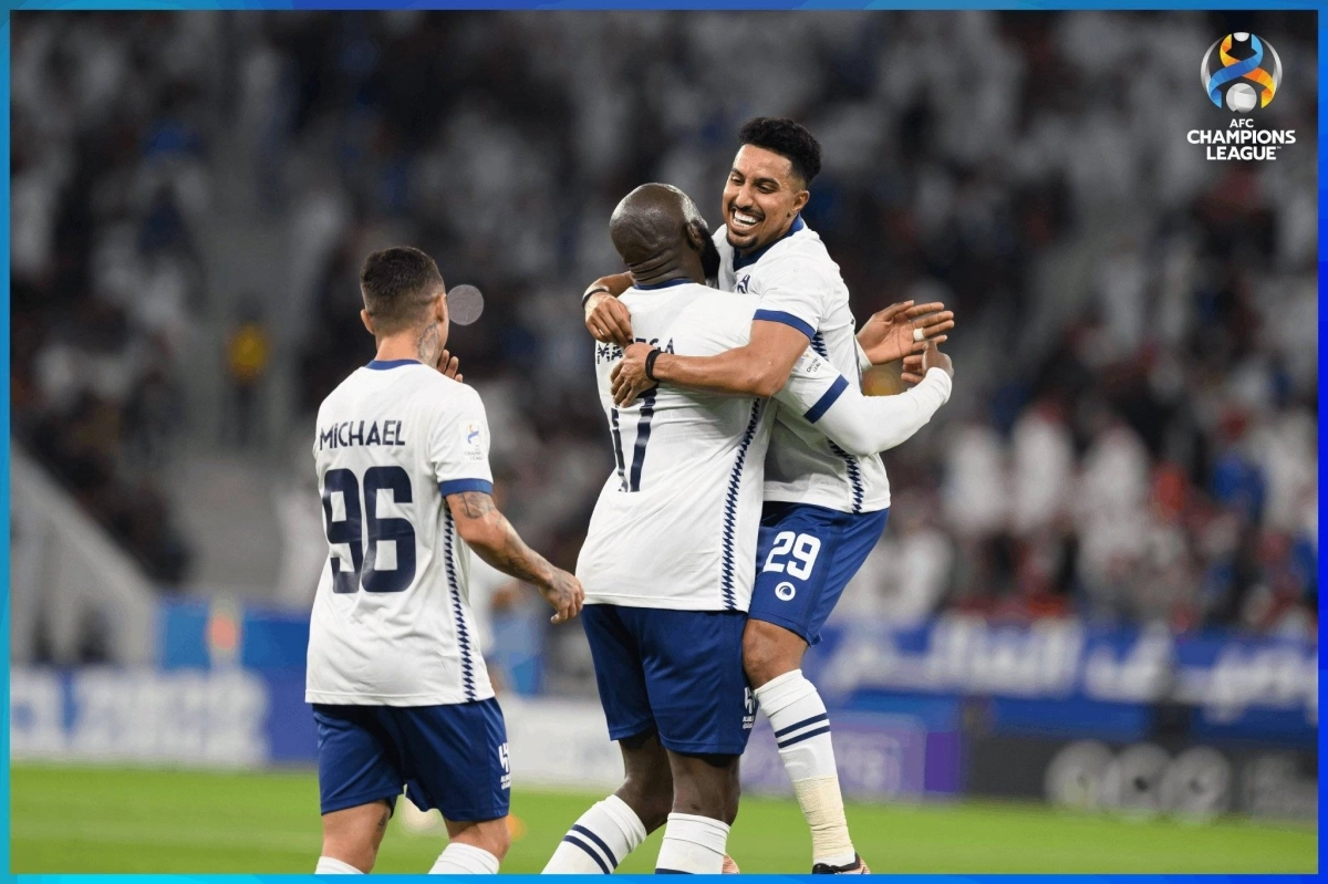 

لاعبو الزعيم بعد التأهل للنهائي الآسيوي