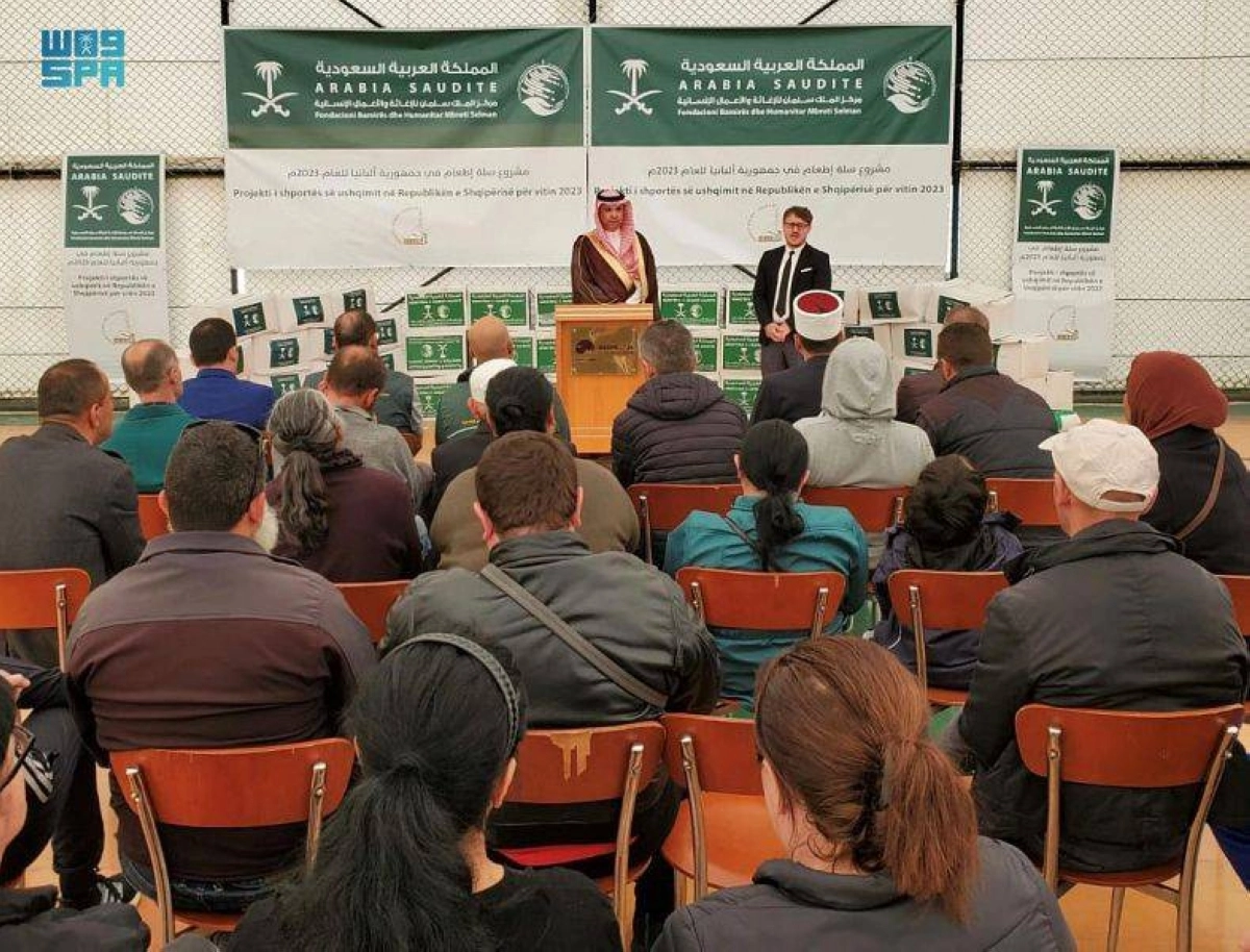 

افتتاح مشروع إطعام بألبانيا                               (واس)