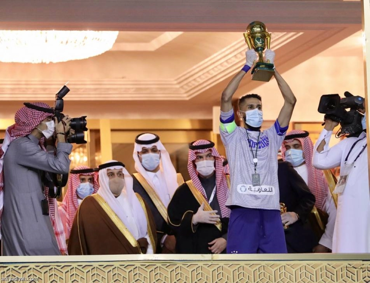 

من تتويج الهلال بكأس الملك