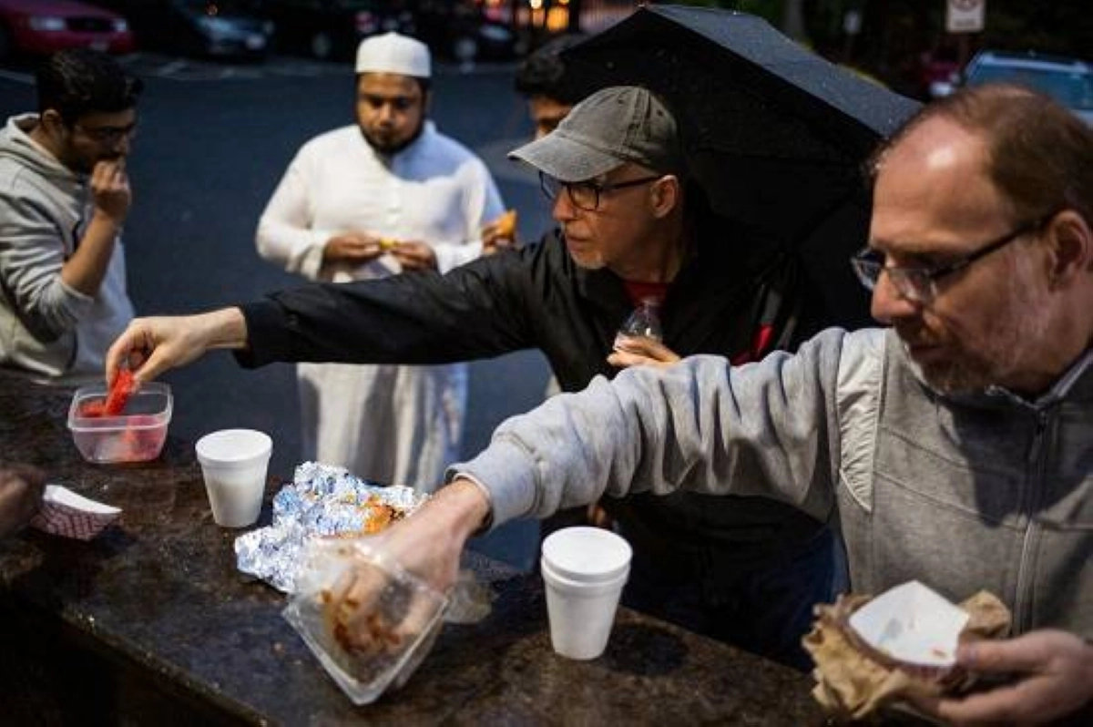 

إفطار رمضاني في الولايات المتحدة