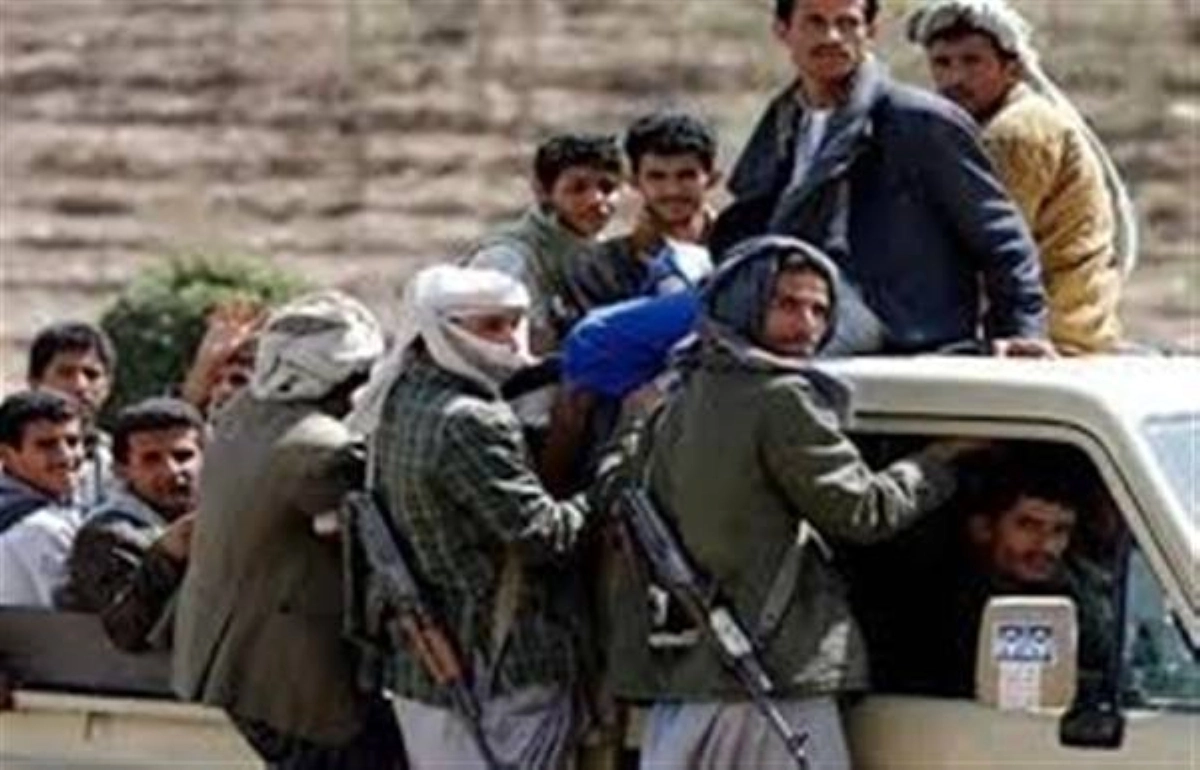 عناصر من الميليشيات الحوثية (مكة)