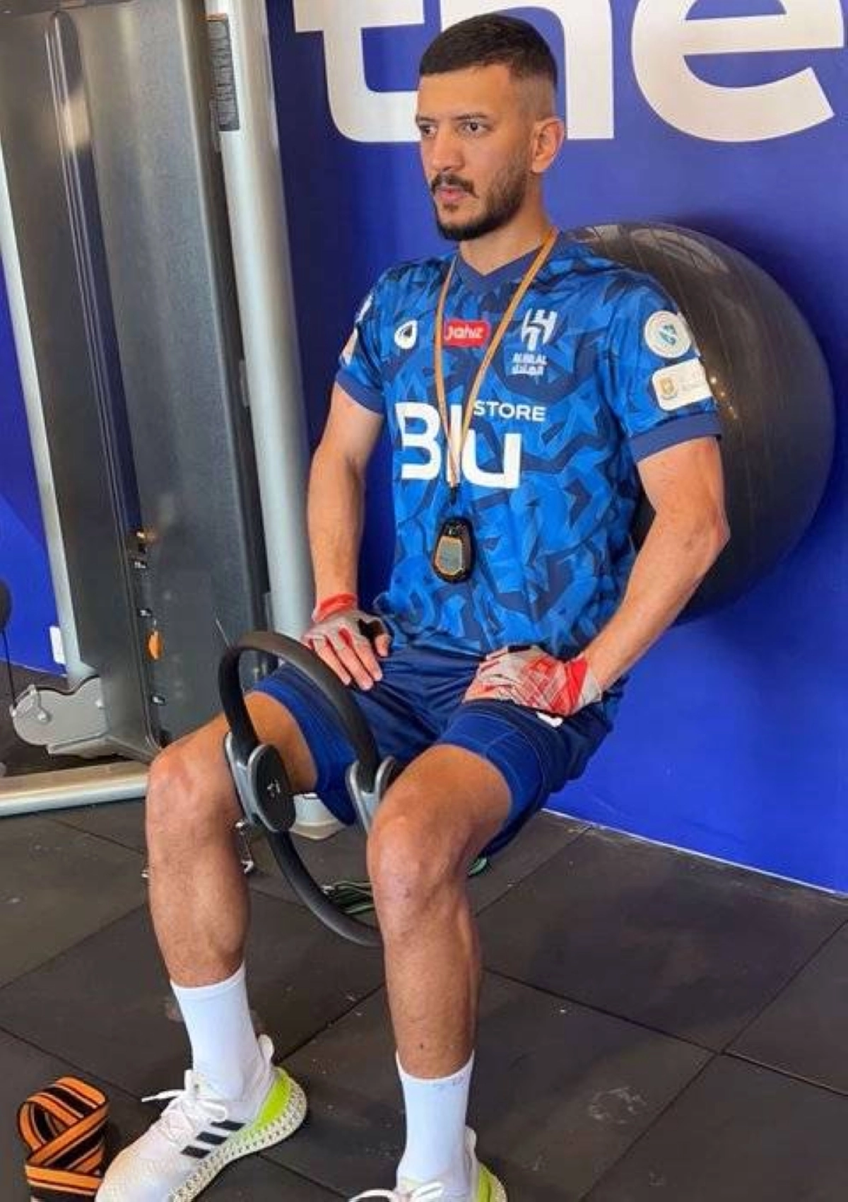 عبداللاله المالكي في التأهيل 