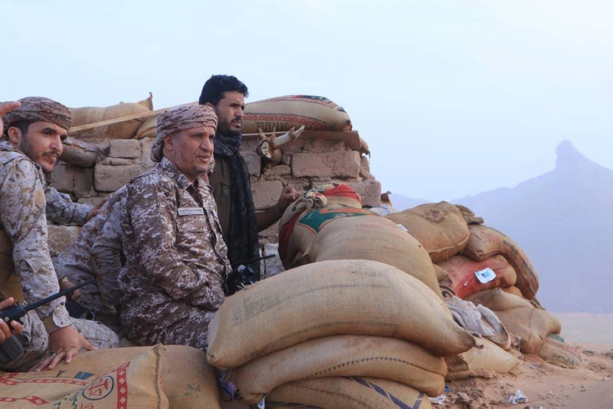 

عناصر من الجيش اليمني بمأرب                                       (مكة)