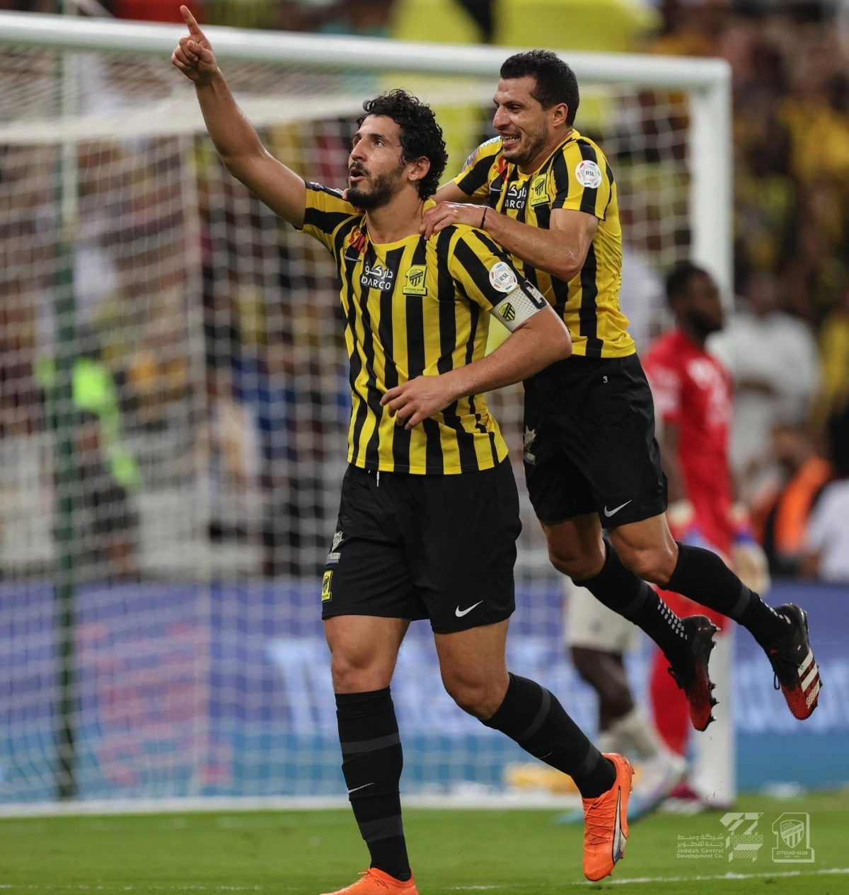 

حجازي يحتفل بهدفه