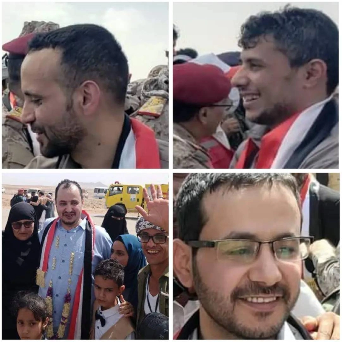 الصحفيون الأربعة العائدون