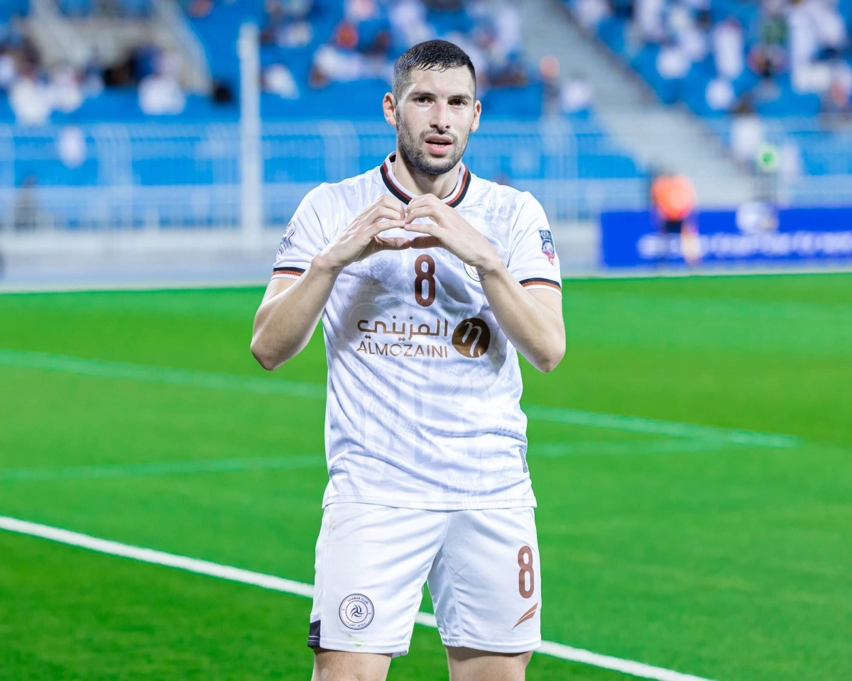 جوانكا بعد تسجيله الهدف