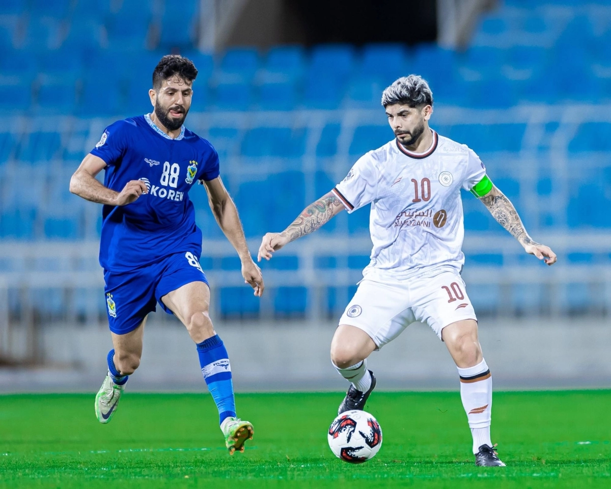 

جانب من مباراة الشباب والقوة الجوية