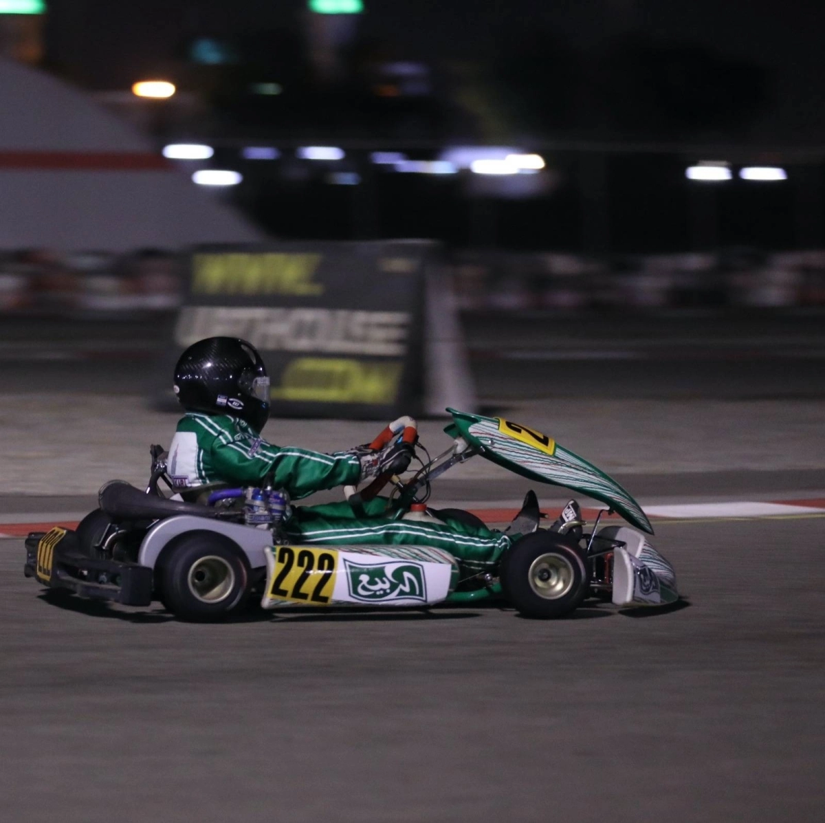 من سلسلة سباقات أيامي السعودية للكارتينغ