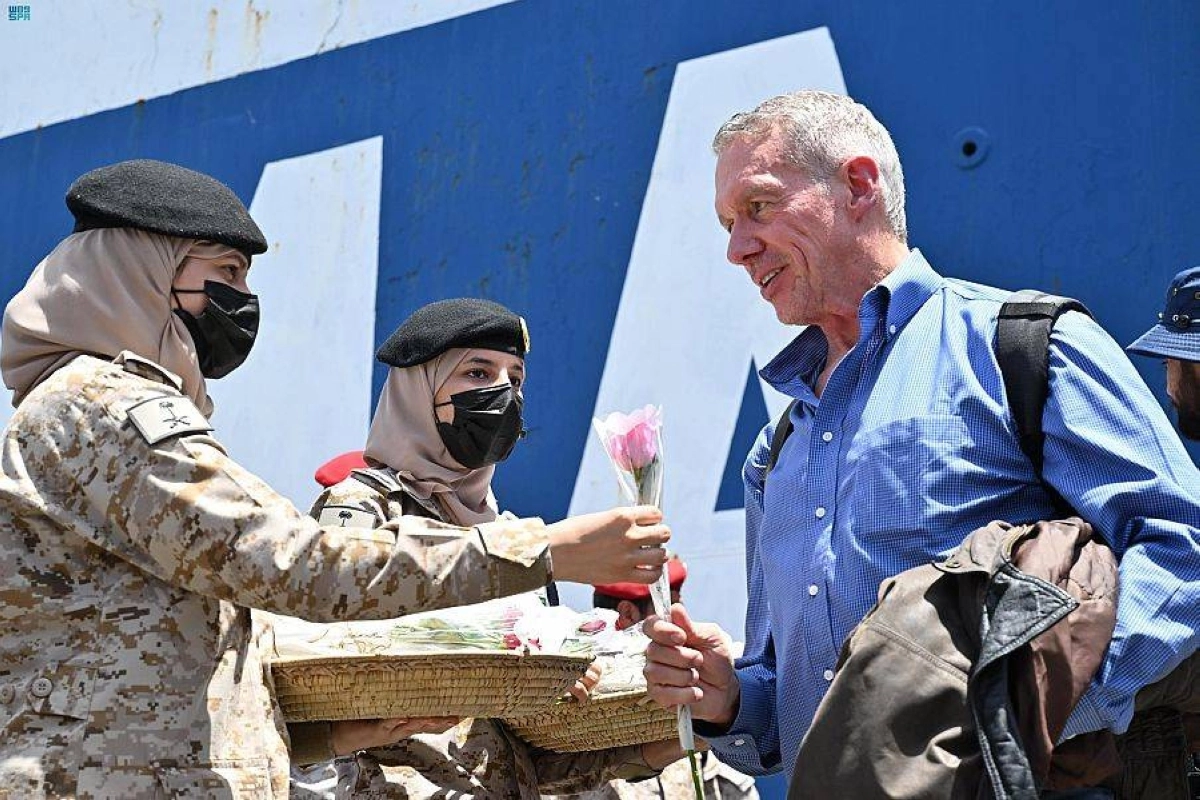 ورود سعودية تستقبل أحد الرعايا الأوروبيين (واس)