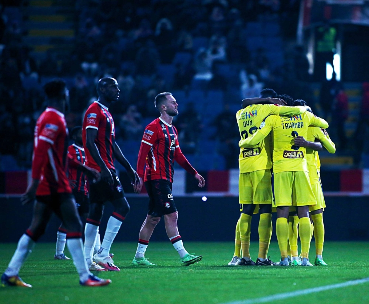 

فرحة التعاون بعد الفوز على الرائد بالدور الأول