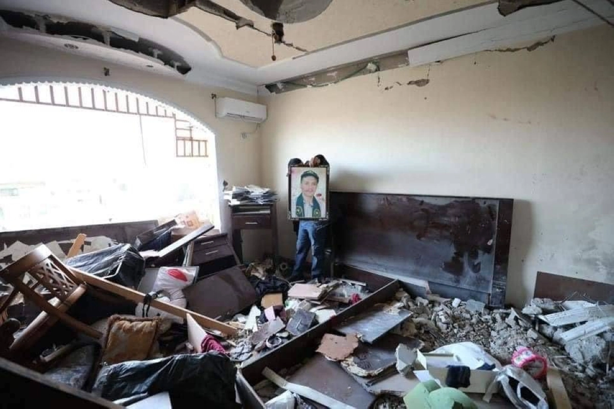 جانب من الدمار