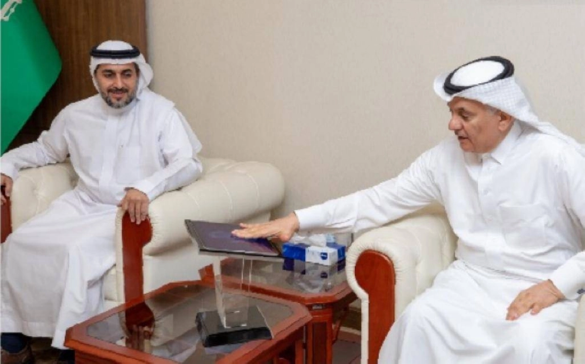 

الفضلي خلال تدشين التطبيق                                         (مكة)