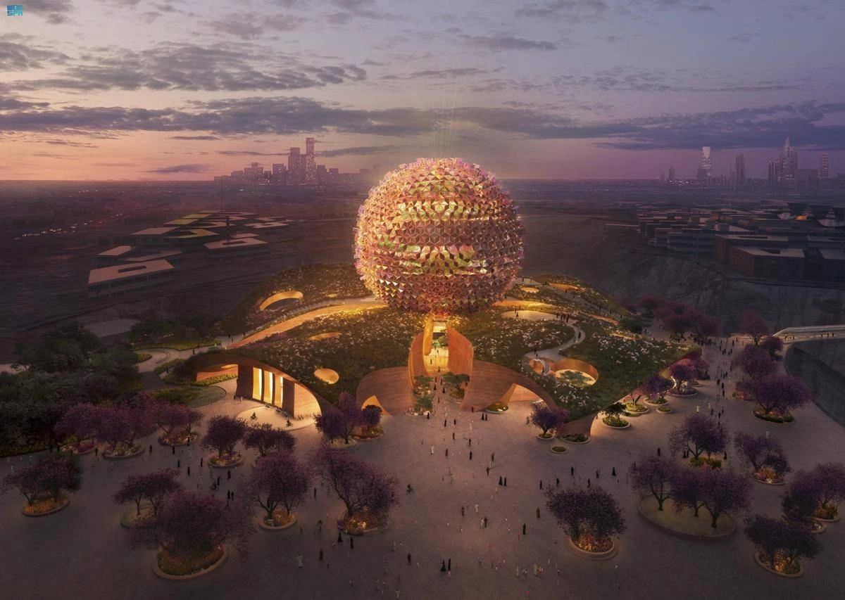 

تصميم تخيلي للمركز العلمي                                 (مكة)