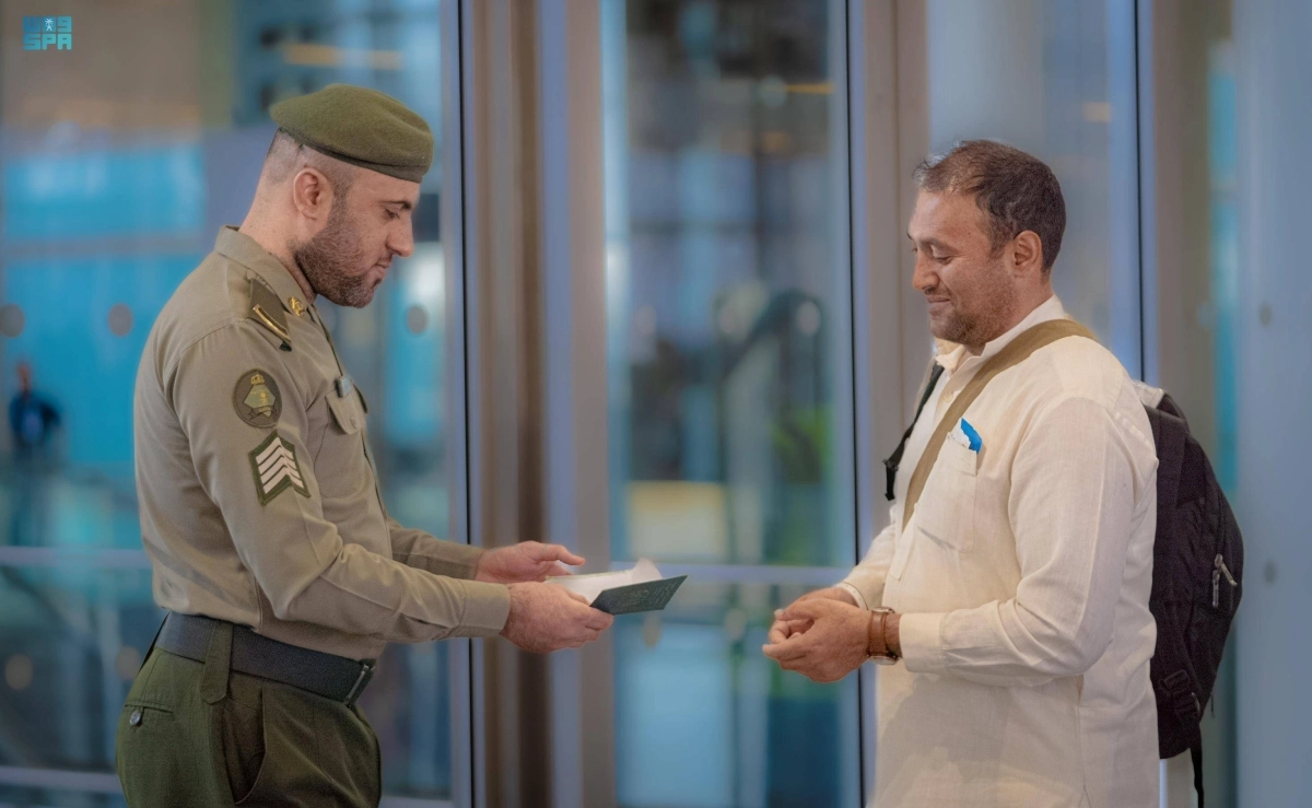 انهاء اجراءات دخول الحجاج (مكة)