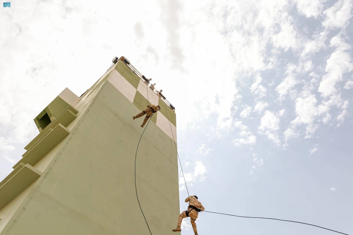 جانب من التمرين الأمني (مكة)