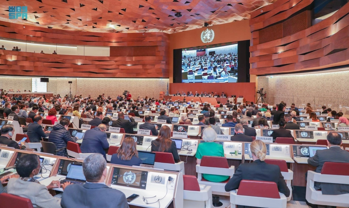 اجتماع الدورة 76 لجمعية الصحة العالمية