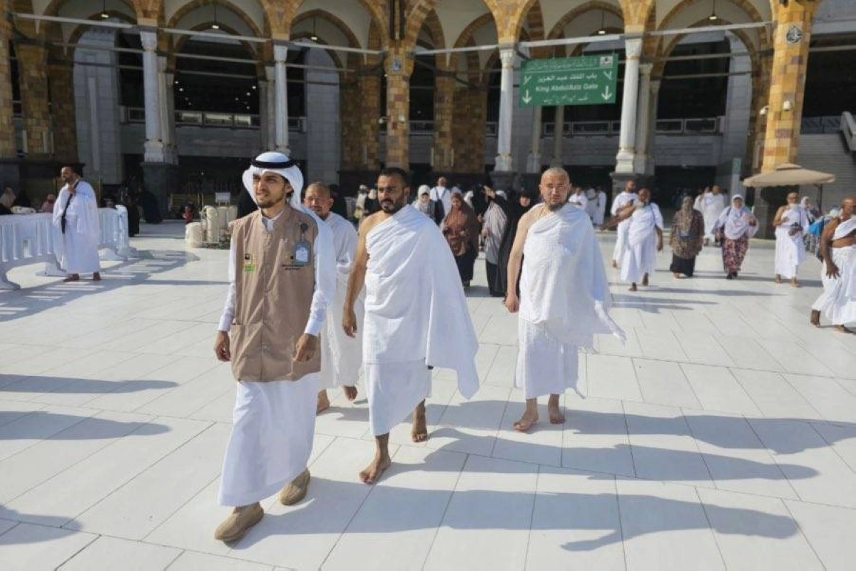 أحد الشباب المشرفين على البرنامج (مكة)