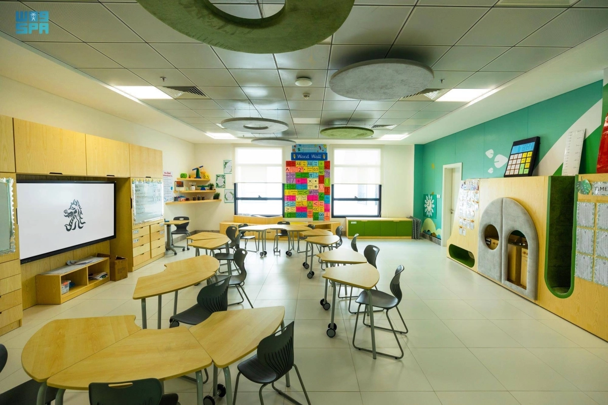 

المدرسة من الداخل                        (مكة)     