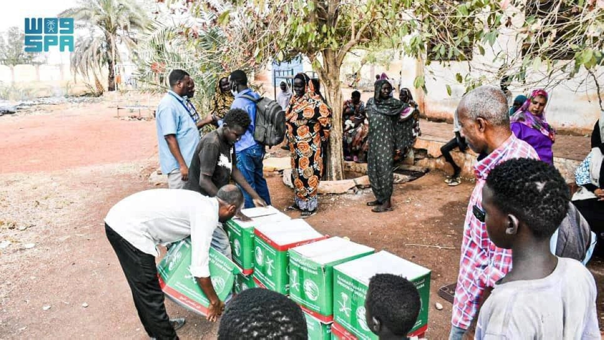 

عملية توزيع السلال في ولاية الجزيرة       (واس)