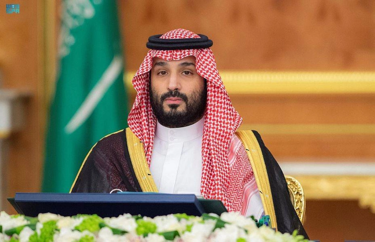 

الأمير محمد بن سلمان لدى ترؤسه جلسة مجلس الوزراء                                                   (واس)