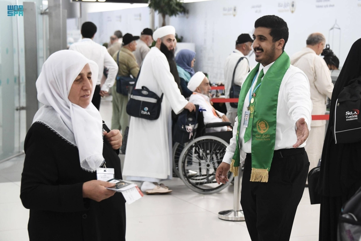 حجاج تركيا في الطريق إلى مكة