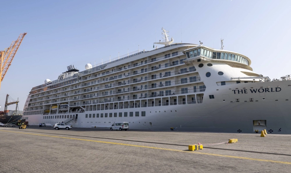 

سفينة سياحية استقبلتها كروز السعودية في ميناء جدة