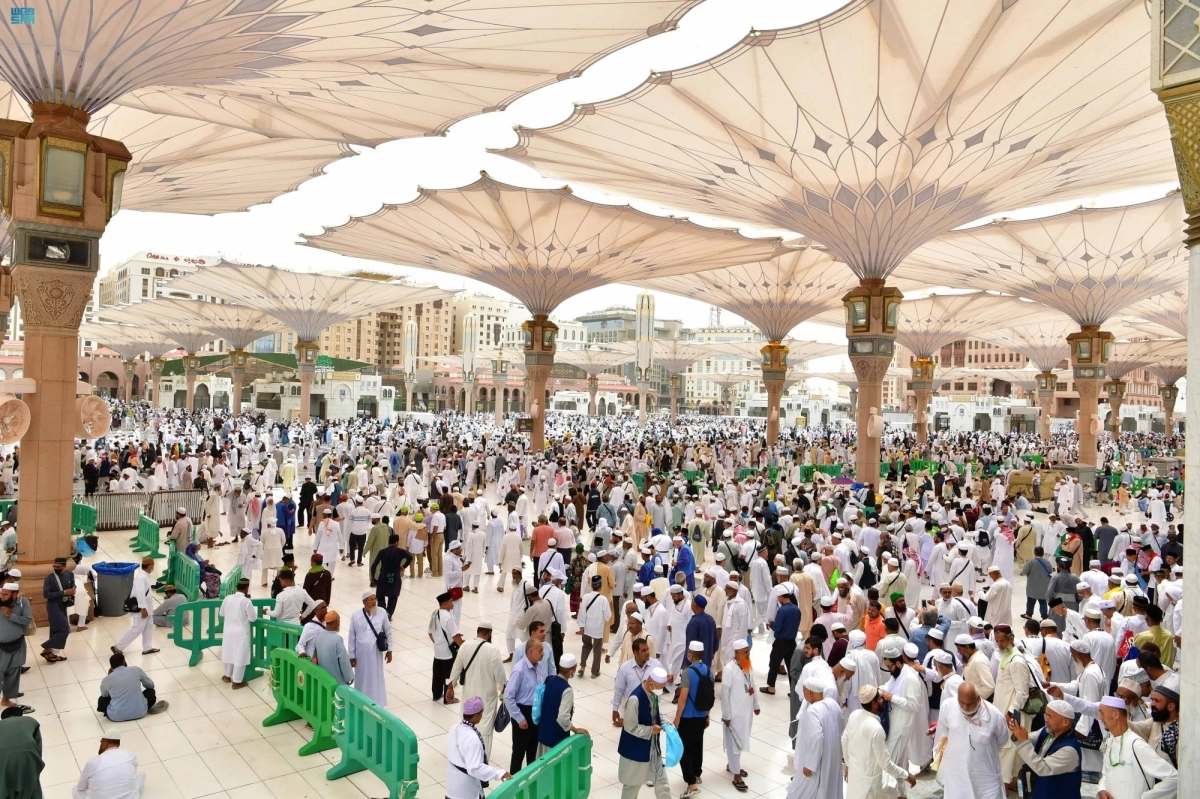الحجاج في المسجد النبوي (مكة)