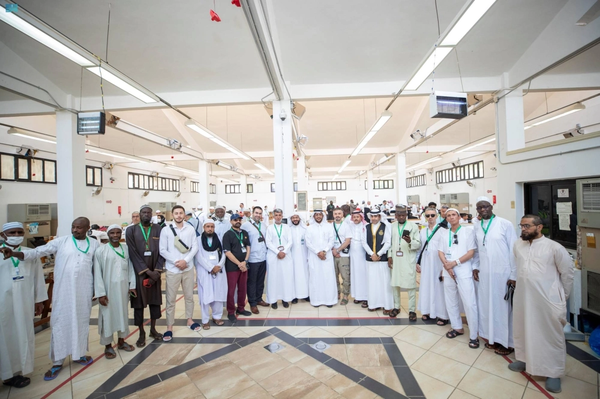 ضيوف برنامج خادم الحرمين في المجمع (مكة)