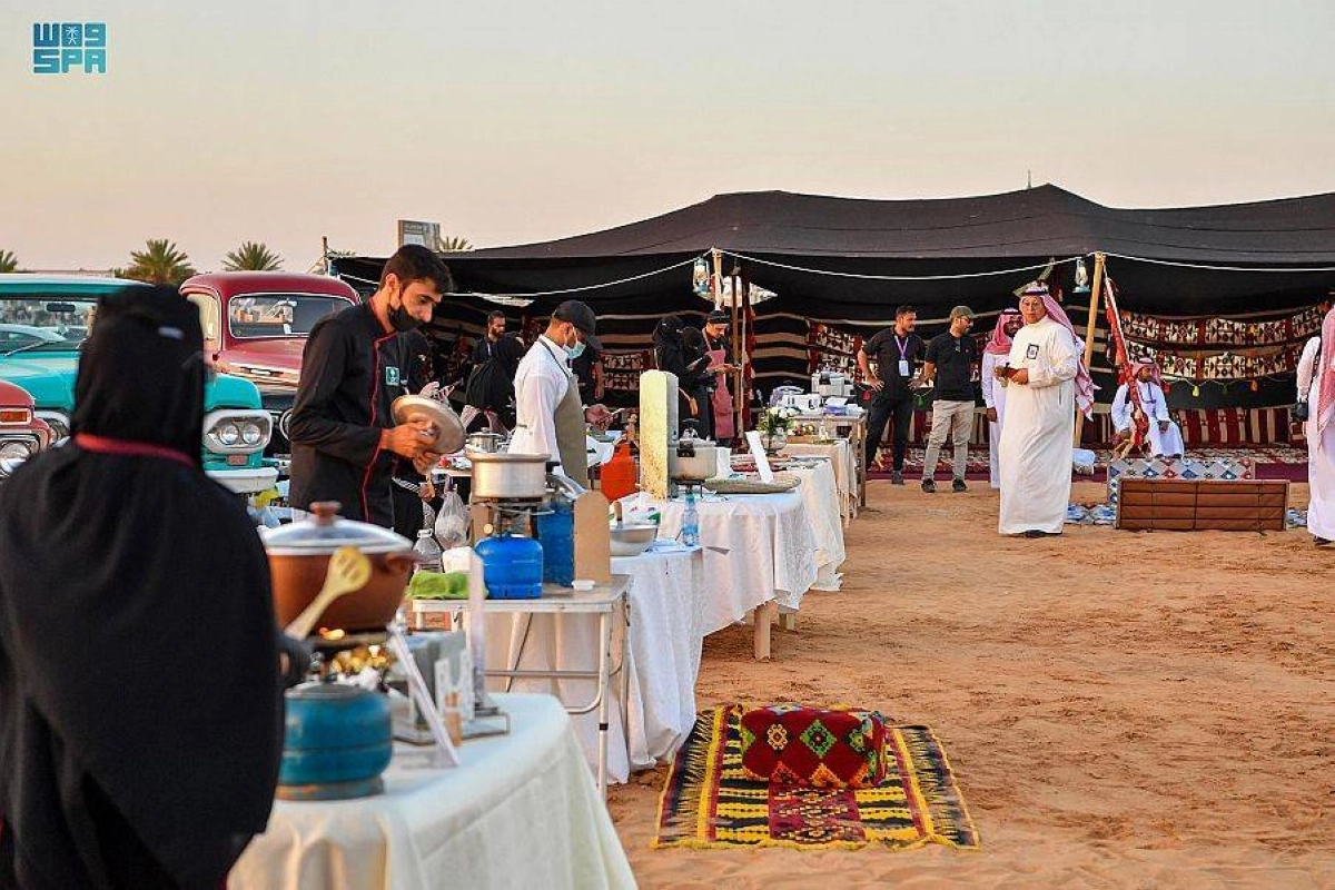 

مسابقة الطهي في المهرجان                                                                                           (مكة)