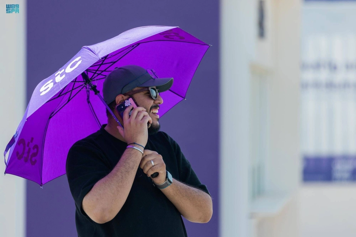 أشكال مختلفة من المظلات