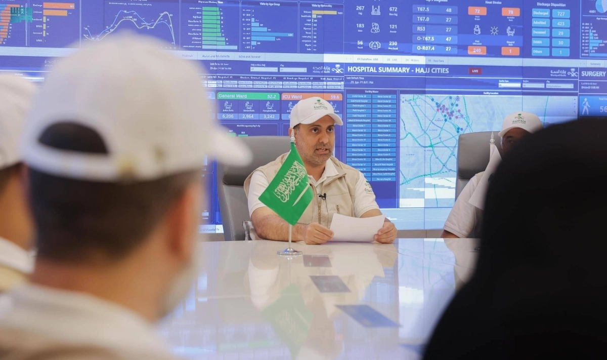 

وزير الصحة متحدثا في المؤتمر