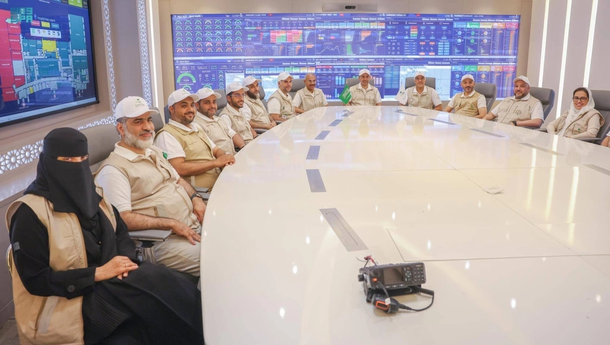 

فريق وزارة الصحة خلال المؤتمر