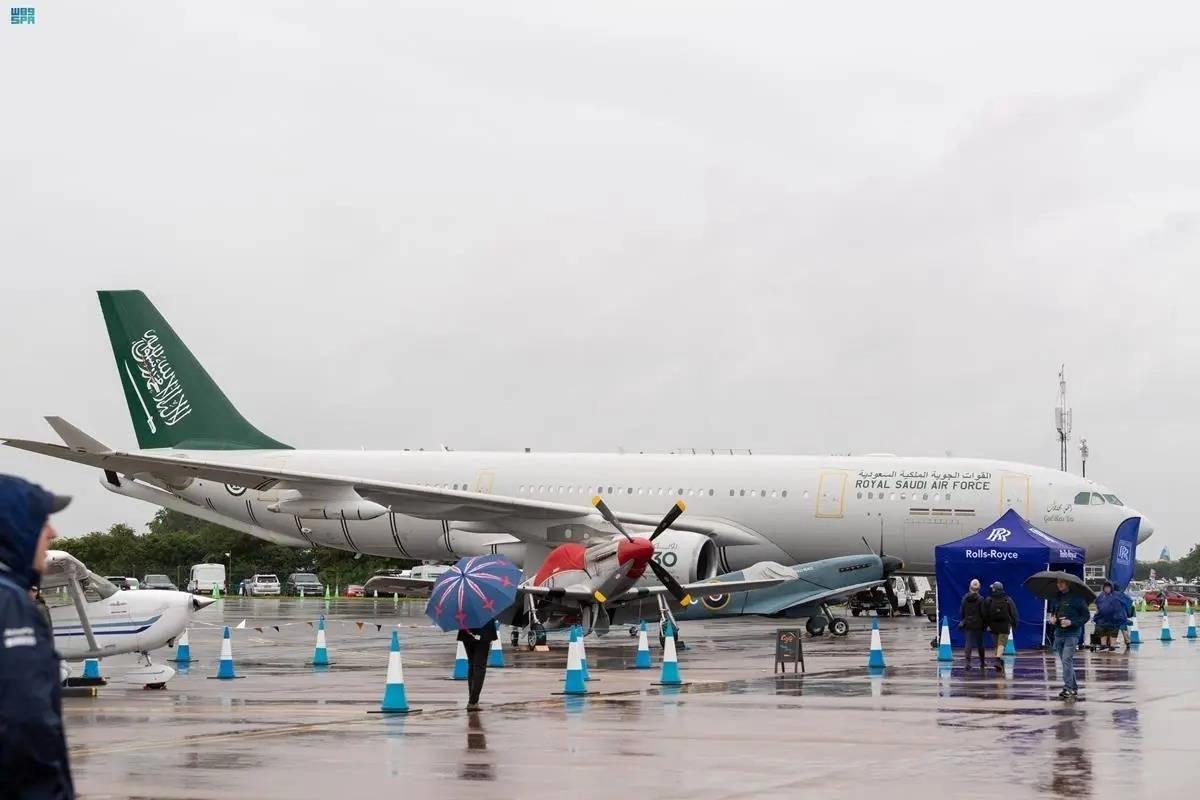  الطائرة السعودية في المعرض (مكة)