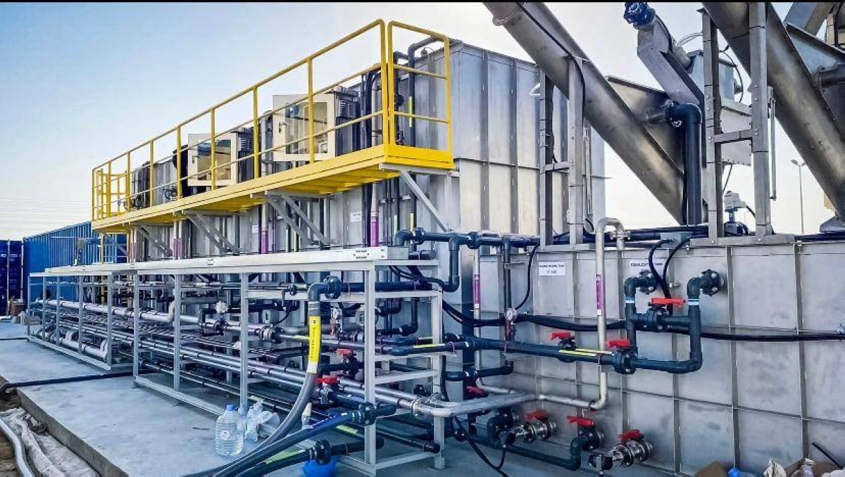 

معالجة مياه الصرف الصحي بالحاويات عبر تقنية جديدة            (مكة)