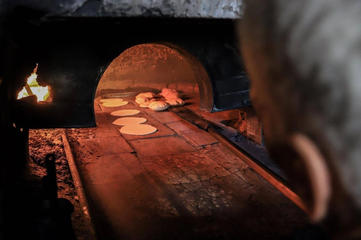 افران الحطب في غزة