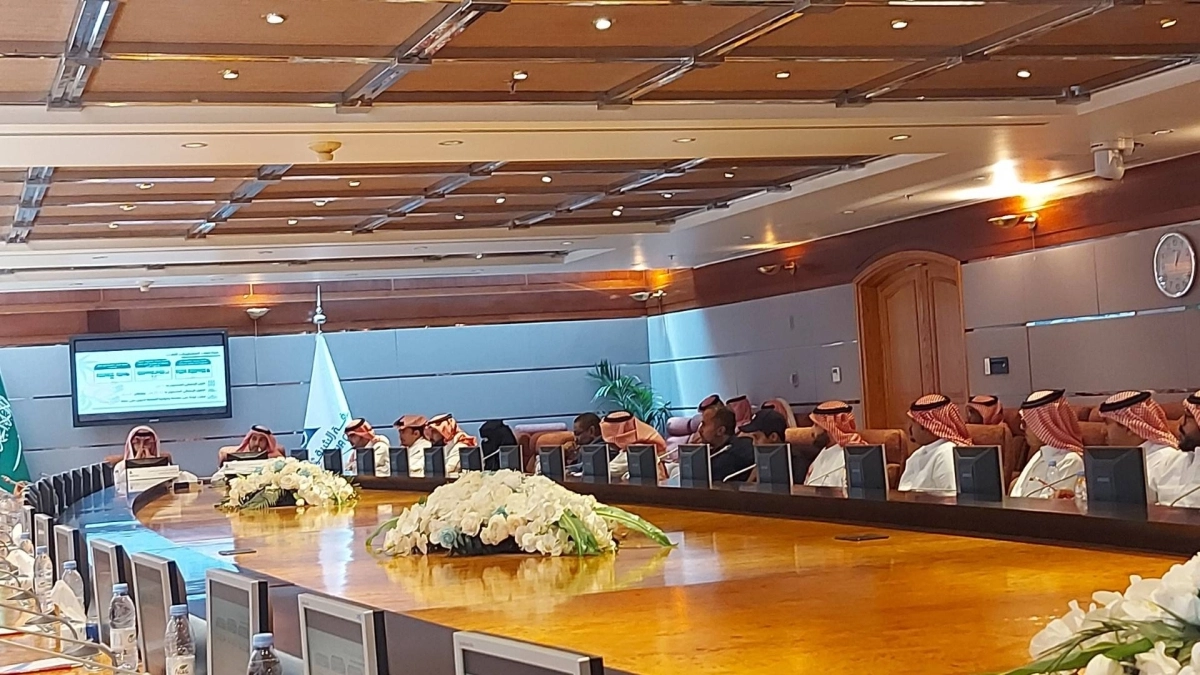 

جانب من ورشة العمل                               (مكة)