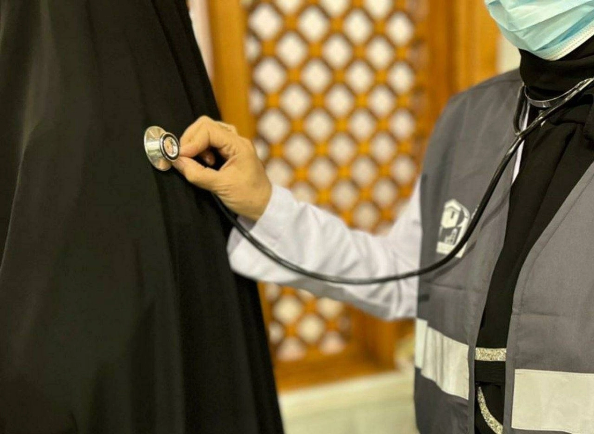  من داخل النقطة الصحية (مكة)