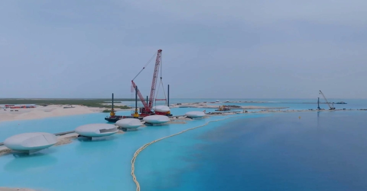 تركيب الفلل في جزيرة  شيبارة