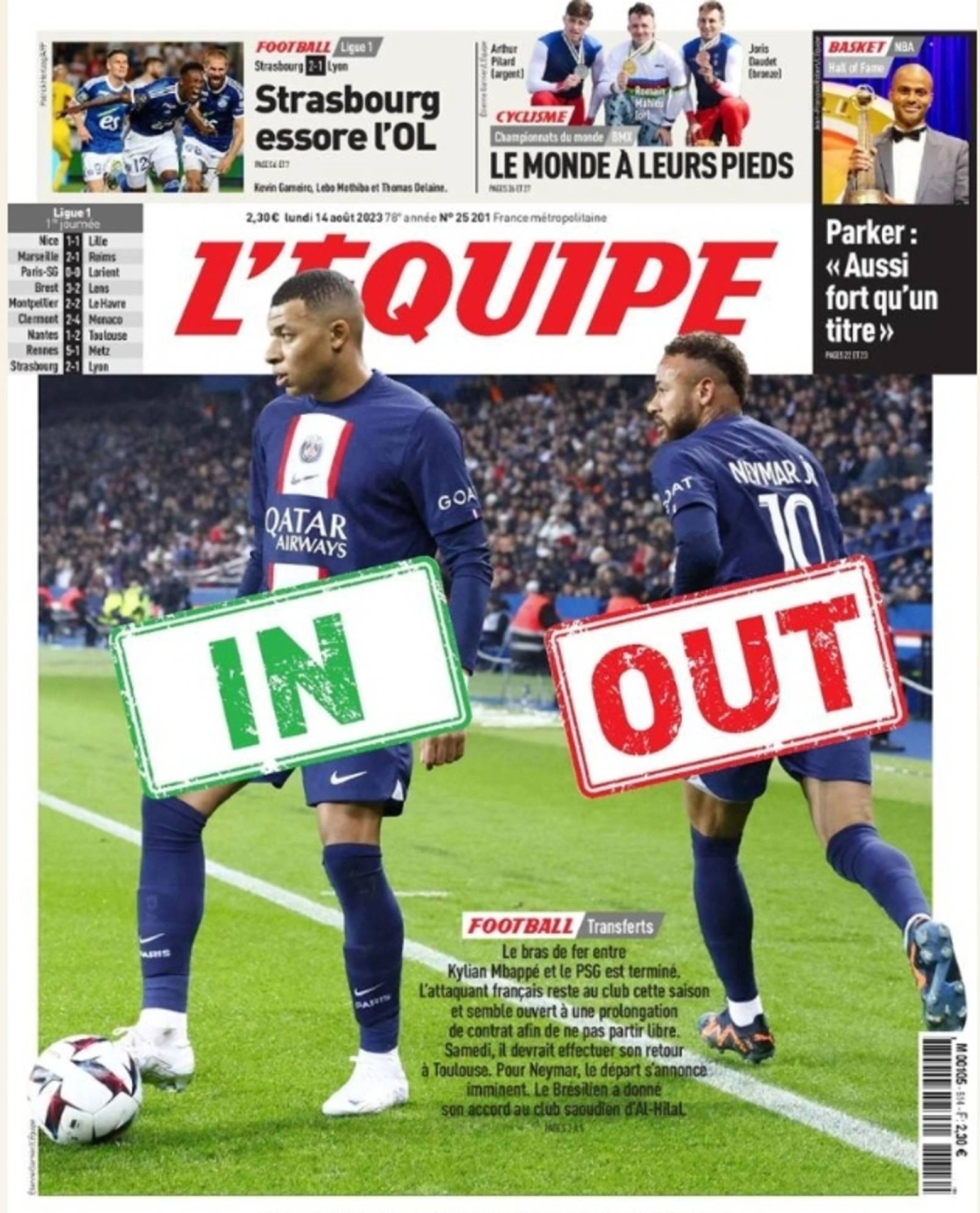 

غلاف صحيفة ليكيب