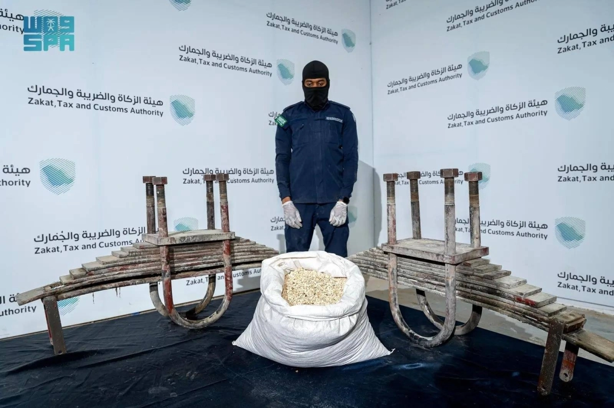 

الحبوب المخدرة المضبوطة              (مكة)