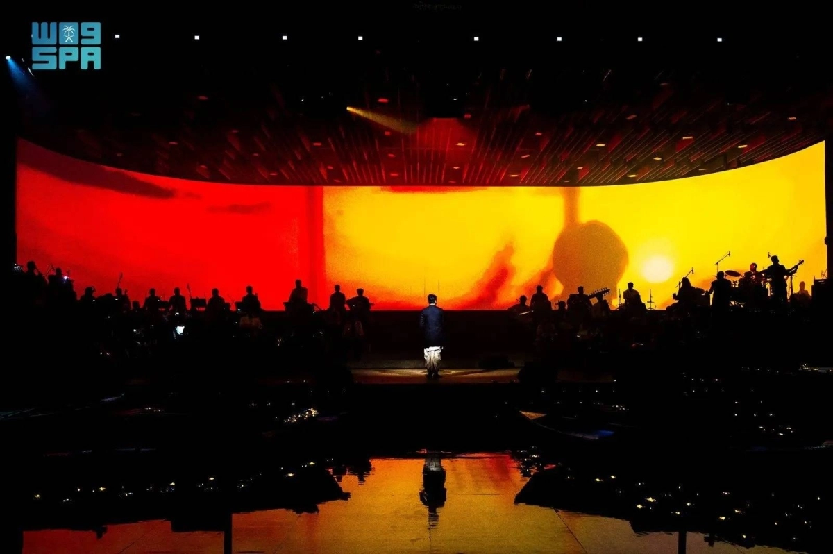 

من مشاركة وزارة الثقافة في أوركسترا مجموعة العشرين                                      (واس)